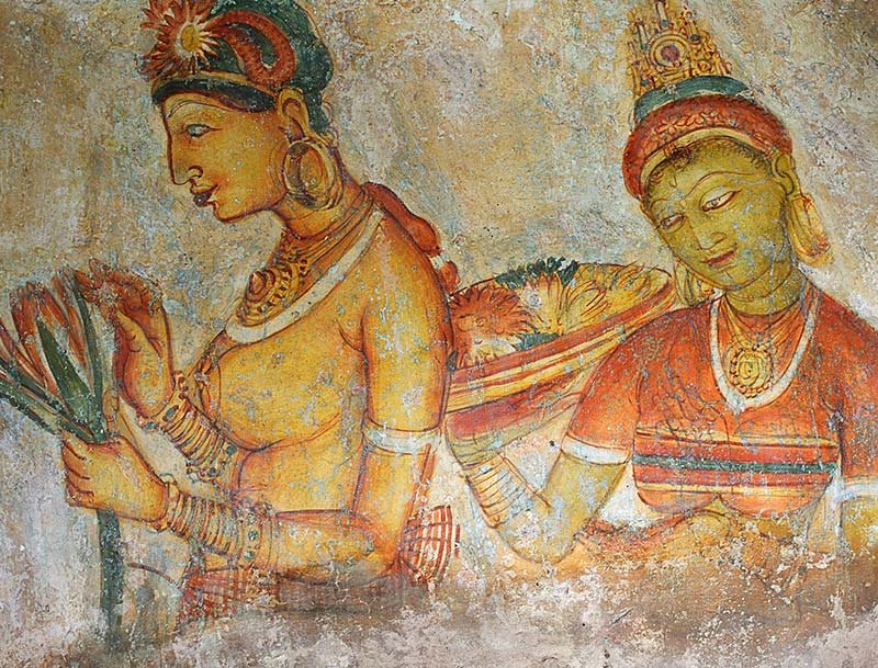 Sigiriya frescoes