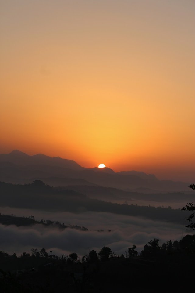 Misty Kandy hills