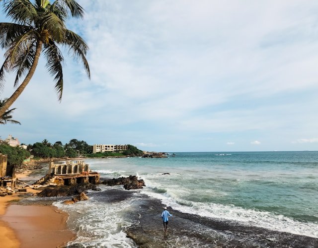 Beach near Galle