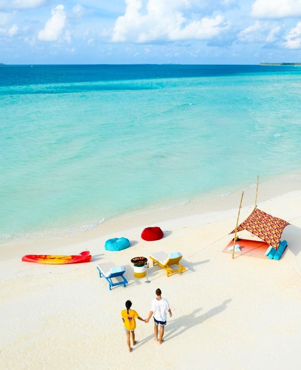 Sandbank in Maldives